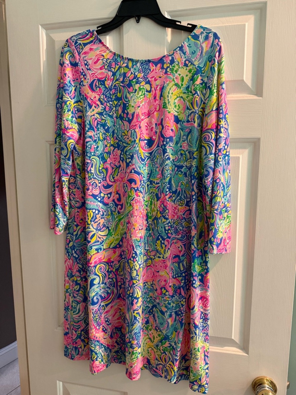 Lilly Pulitzer Ophelia dress in 60 animals print